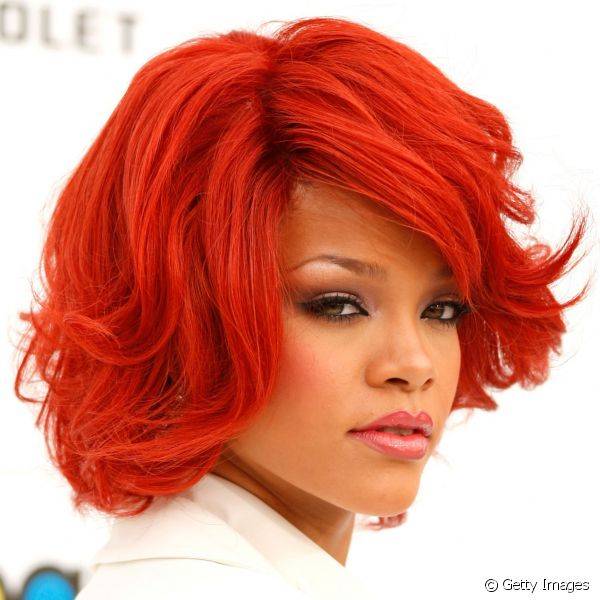 No Billboard Music Awards de 2011, Rihanna usou gloss em tom rosa queimado, que iluminou seu visual
